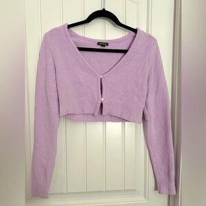 Juniors cami sweater